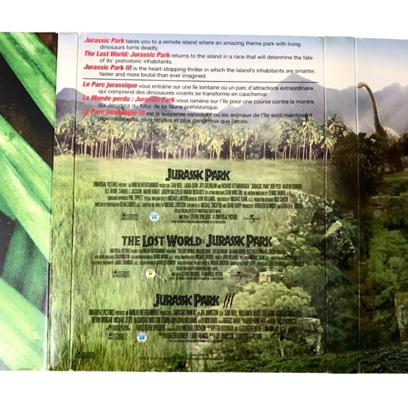 Jurassic Park Adventure Pack The Franchise Collection 3 Disc Set DVD - Picture 3 of 10